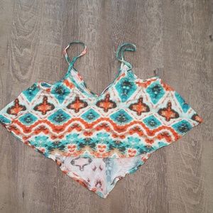 Highlow Flowy crop top